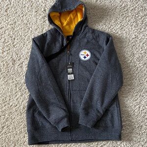 Steeler Sherpa Zip Up